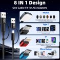 thumbnail image 2 of Cable de carga MPATIBY Cruise Essentials 4 en 2 para iPhone Watch Charger/iPhone 17/IP/Micro, 2 of 6