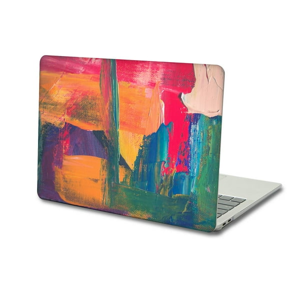 KSK KAISHEK Hard Shell Case Cover Only for 2022 2021 2020 2019 2018 Rel. MacBook Air 13" with Retina Display Touch ID USB Type-C Model: A1932 A2179 A2337 m1 Purple series 0010