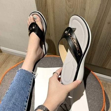 

Women s Ladies Fashion Casual Crystal Wedges Platforms Sandals Shoes Slippers