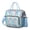 Sky-blue-4, variant on Insulated Lunch Bag Women, Leakproof Large Lunch Box, Reusable Lunch Cooler Bag with Adjustable Strap, Lunch Tote Bag for Work Women,Pineapple Print Lunch Tote Bags Gifts for Woman, Mom
