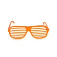 thumbnail image 1 of Bewildely Gafas de sol con persianas para adultos, gafas de lujo portátiles, accesorios de decoración para disfraces, gafas para actuaciones en fiestas Kits de decoración para fiestas Naranja, 1 of 6