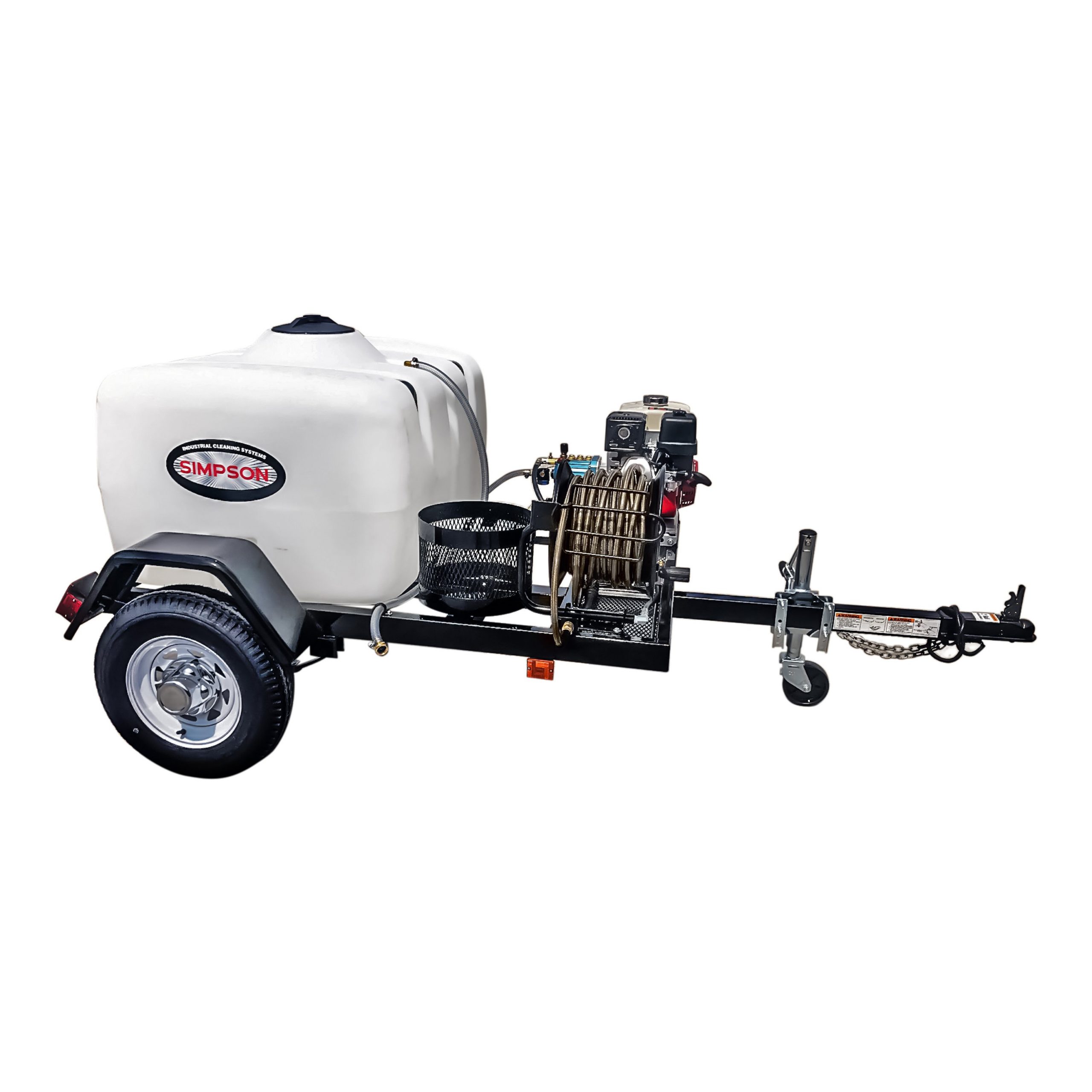 Simpson Mobile Trailer 1b-95001 GAS Pressure Washer Trailer 3800 PSI at 3.5 GPM, Size: 150