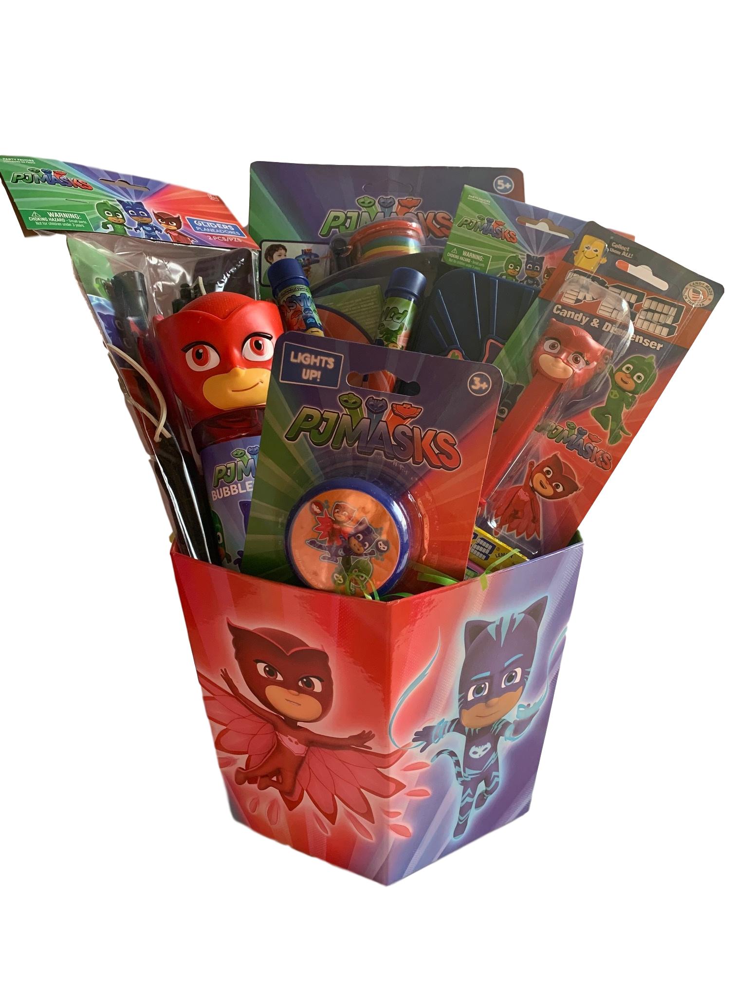 PJ Masks Premade Easter Basket Featuring Favorite CharactersOwlette