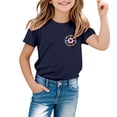 thumbnail image 3 of ibiyuan Autism Awareness Shirt Kids Autistic Tshirt Puzzle Heart Graphic Tee Inspirational Tops for Toddler Boys Girls,Navy, 3 of 6