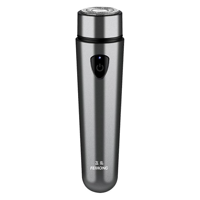 Afeitadora eléctrica portátil - La mejor afeitadora recargable por USB con carga rápida inalámbrica compacta Cortapelos nasal y para bigote para uso húmedo y seco