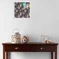 thumbnail image 3 of PinPix 16x16 Custom Cork Bulletin Board Fruit on Vine Black Poster Board Has a Fabric Style Canvas Finish, Framed in Fruit on Vine Black, by ArtToFrames (PinPix-1896), 3 of 5