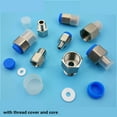 thumbnail image 4 of 304 Stainless Steel Pipe Coupling Pipe Fitting Connector Thread Adapter Female M20/14*1.5 to 1/8 1/4 1/2 Pressure Gauge Adapter, 4 of 4