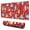 Red Cartoon Dinosaurs-1, variant on Long Mouse Pads for Desk,Red Cartoon Dinosaurs Skiing Pattern Desk Mats on Top Of Desks, Desk Mouse Pad Extra Large with 3mm Non-Slip Base and Stitched Edge for Gaming,Office,Work,Home 31.5"x11.8"