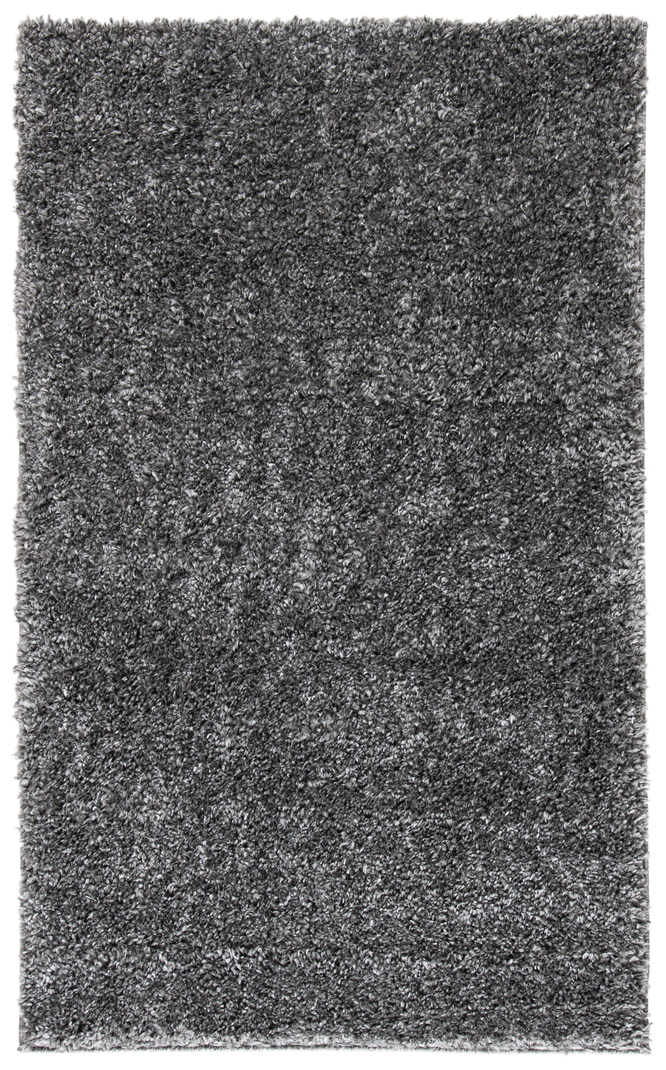 SAFAVIEH August Carlene Solid Plush Shag Area Rug, Grey, 3' x 5' - Modern Design, Grey, Non-Shedding & Easy Cleaning, Ultra Plush Thick Pile, Ideal for Living Room, Bedroom, Entryway