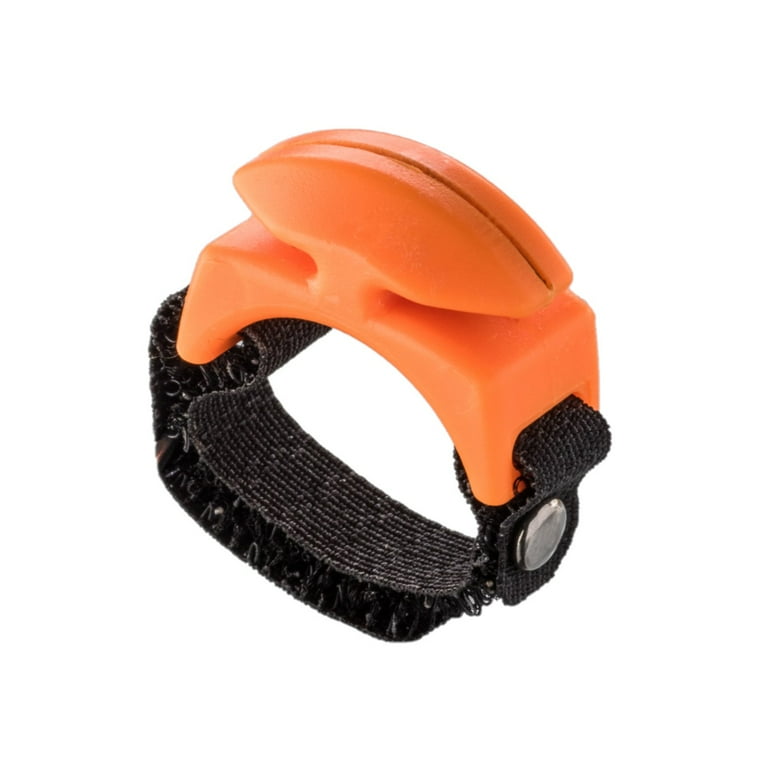 Line Cutterz - The Patented Fishing Line Cutter You Can Wear Or Mount -  Blaze Orange