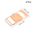 thumbnail image 2 of Uxcell Chair Cell Phone Stand, Candy Color Mobile Phone Holder, Multi Angle Mini Folding Chair Cradle, Pink 2 Pack, 2 of 6