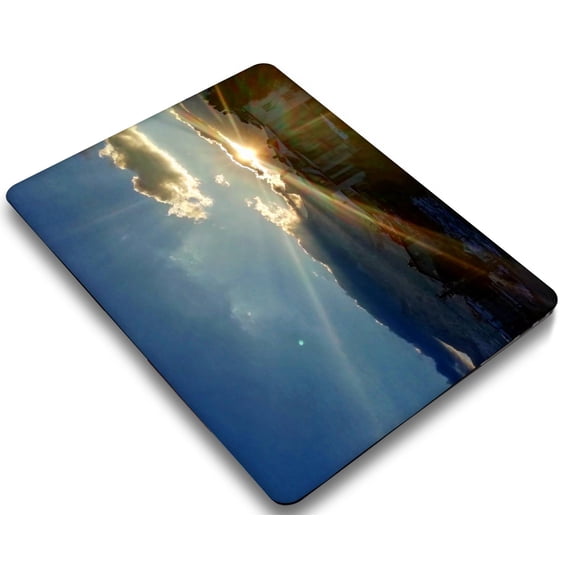 KSK KAISHEK Hard Case Only for 2010/2013/2014-2017 Released Old Version MacBook Air 13 inchs with No Touch No USB-C Model: A1369 A1466 Blue series A 0113 + Black Keyboard Cover