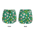 thumbnail image 6 of Goofa Flying Bees Printed Women 2 in 1 Running Shorts,Quick Dry Athletic Workout Shorts,High Waisted Athletic Shorts with Liner Pockets-X-Large, 6 of 9
