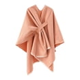 thumbnail image 1 of Poncho Tricoté Élégant pour Femmes, Châle Cape devant Grand, 1 of 3