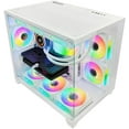 thumbnail image 7 of Hoengager Nereid Gaming PC -AMD Ryzen 7 5700X3D 3.0 GHz, RTX 4060 TI 16G ,32GB DDR4 RAM 3200MHz,1TB PCIe SSD, WIFI&Bluetooth ,Windows 11 Pro 64-bit -White, 7 of 7