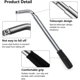 thumbnail image 3 of MINKUROW Telescopic Wheel Lug Wrench, 17/19mm & 21/23mm Extendable Lug Wrench, Telescopic Lug Nut Wrench for Car Truck RV Tire Repair, 3 of 3