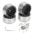 thumbnail image 1 of RC Moyeu de Jantes de Roue, RC Moyeux de Roue de Perle en Alliage d'Aluminium 4pcs Résistant à l'Usure pour 1/18 Voitures RC Rouge, Bleu, Noir, 1 of 8