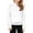 White, variant on lnmuld Hoodies for Teens Solid Color Girls Half Zip Sweatshirt Quarter Zip Pullover Sweatshirts with Pocket Hoodie Sweater Fall Clothes for Teen Girls Size:5-6 Years