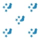 thumbnail image 1 of Juego de decoraciones para fiestas Billuyoard interior colgante estrellas pequeño, 1 of 6