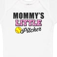 thumbnail image 4 of Inktastic Mommys Little Pitcher Softball Girls Baby Bodysuit, 4 of 5