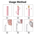 thumbnail image 2 of 10ML Mini Empty Marbling Atomizer Perfume Spray Bottle Makeup Water Refillable Bottle BLACK-SILVER CAP, 2 of 8