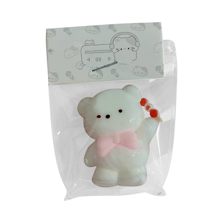 Bear Squeeze Stress Relief Novelty Prop Tool Friends Anxiety Relief Toys (Bear)