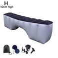 thumbnail image 4 of Car Rear Seat Inflatable Air Mattress Pad, Travel Camping Bed, Universal Fit for 95% Car Models, Grey, Environmentally Friendly PVC, 4 of 8
