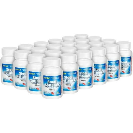 HealthA2Z Stool Softener | Docusate Sodium 100mg | 24 Pack of 30 Capsules | Value Package | 720 Softgels in Total