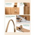 thumbnail image 4 of Bolsa para pañales MOMINSIDE, de neopreno, color marrón con cambiador, 4 of 6