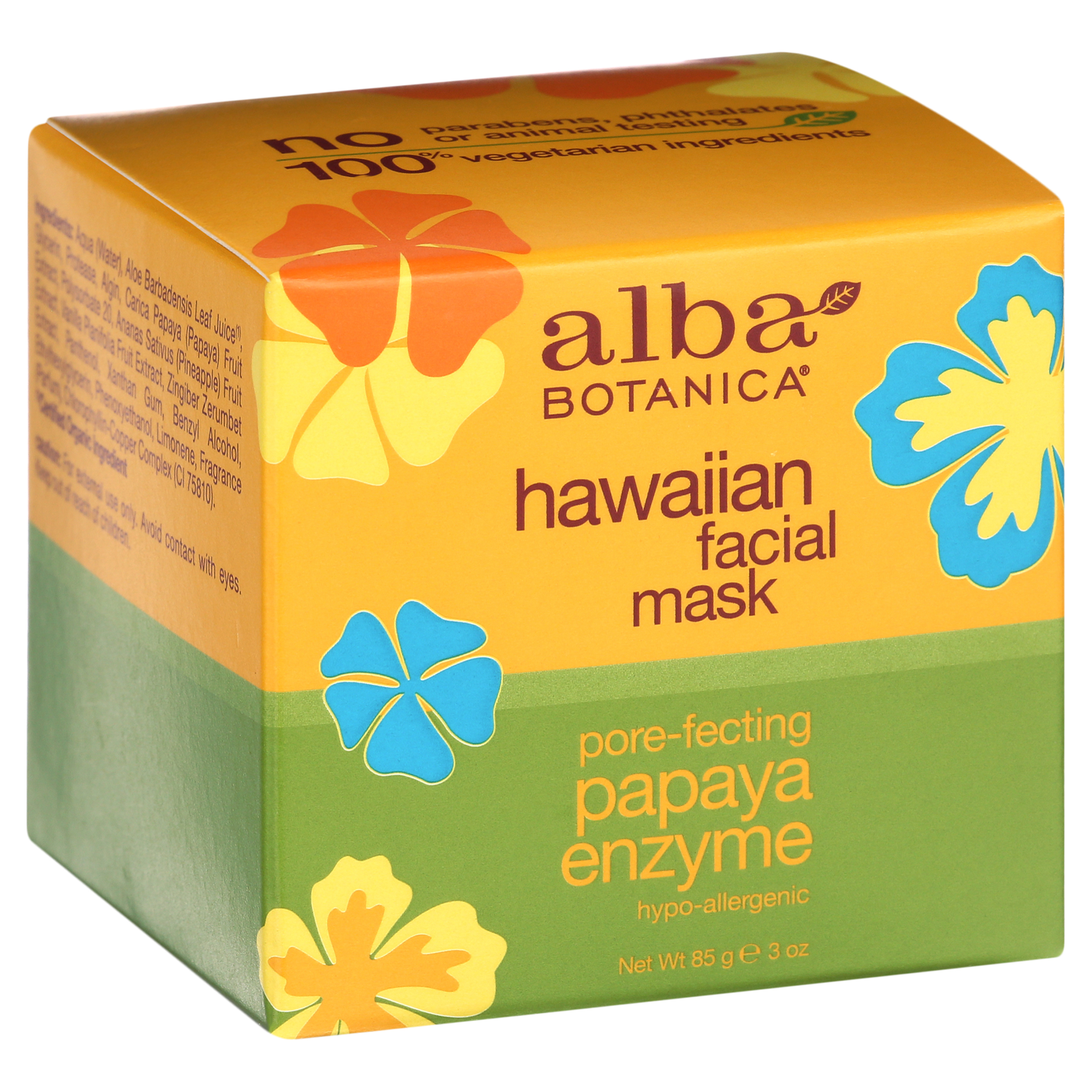 Alba Botanica Pore-Fecting Papaya Enzyme Hawaiian Facial Mask, 3 oz. - image 3 of 7