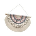 thumbnail image 2 of Decoración de pared de tapiz bohemio macrame pared colgante de la pared ventana arte de pared decoración decoración del hogar decoración de la pared B, 2 of 8
