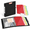 Black-1in (Letter Size), variant on Mini 3 Ring Green Binder 2 Inch 5.5 X 8.5 Small Clipboard Binders Dividers With Tabs Linen Organizer For Office School