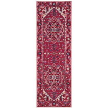SAFAVIEH Bellagio BLG546A Handmade Red / Pink Rug