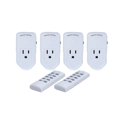 thumbnail image 1 of Wireless Remote Control Electrical Outlet Switch for Household Appliances, White (Learning Code, 5Rx-2Tx), 1 of 3