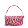 thumbnail image 1 of Pre-Owned Valentino Toile Iconographe V Logo Loco Small Shoulder Bag, 1 of 11