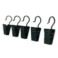thumbnail image 4 of SHISUYAN 60 PCS Drapery Iron Rings Anti-skid Curtain Clips with Hooks (Black), 4 of 8