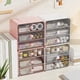thumbnail image 2 of Organizador de Maquillaje de 3 Niveles, Caja de Almacenamiento de CosméTicos, Organizador de Encimera de BañO, Organizador de Escritorio con Cajones -A, 2 of 7