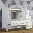 thumbnail image 4 of Vanity Art VA3030-72W 72 in. Double Sink Bathroom Vanity Set, White, 4 of 11