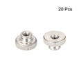 thumbnail image 2 of Knurled Thumb Nuts, M3 Round Knobs with , Nickel Plating 20 Pcs, 2 of 3