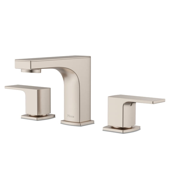 Pfister LG49-PFM0K Pfirst Modern 1.2 GPM Widespread Bathroom Faucet - Nickel