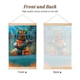thumbnail image 2 of The Octonauts Wooden Shaft Hanging Poster Home Decor Poster Wall Art Painting For Living Room Bedroom 36"X24", 2 of 7
