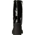 thumbnail image 3 of Nine West Gerri3 Black2 Patent Chunky Block Heel Squared Toe Ankle Platform Boot (Black Patent, 5), 3 of 6