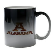 KuzmarK Black Heat Morph Color Changing Coffee Cup Mug 11 Ounce - Alabama Red Camouflage