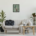 thumbnail image 3 of Stupell Industries Regal Peacock on Branch Animals Painting Black Floater Framed Canvas Art Print Wall Art, 17 x 21, 3 of 10