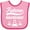 Pink and Fuchsia, variant on Inktastic Future Biochemist Scientist Chemist Boys or Girls Baby Bib