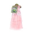 thumbnail image 3 of Vestido de disfraz Wicked Glinda para niñas con tiara rosa, 4-6 unidades, 3 of 4