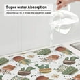 thumbnail image 5 of XMXT Microfiber Drying Mats, Bohemian Cactus Plants Absorbent Dish Drying Mat for Kitchen Counter, 16 x 18 inches, 5 of 9