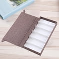 thumbnail image 3 of Estuche ligero para anteojos, caja de almacenamiento, 6 ranuras, , contenedor, organizador de exhibición para gafas de sol, , Café Baoblaze organizador de gafas de sol, 3 of 8