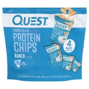 Quest Tortilla Style Protein Chips - Ranch - 4ct/4.5oz