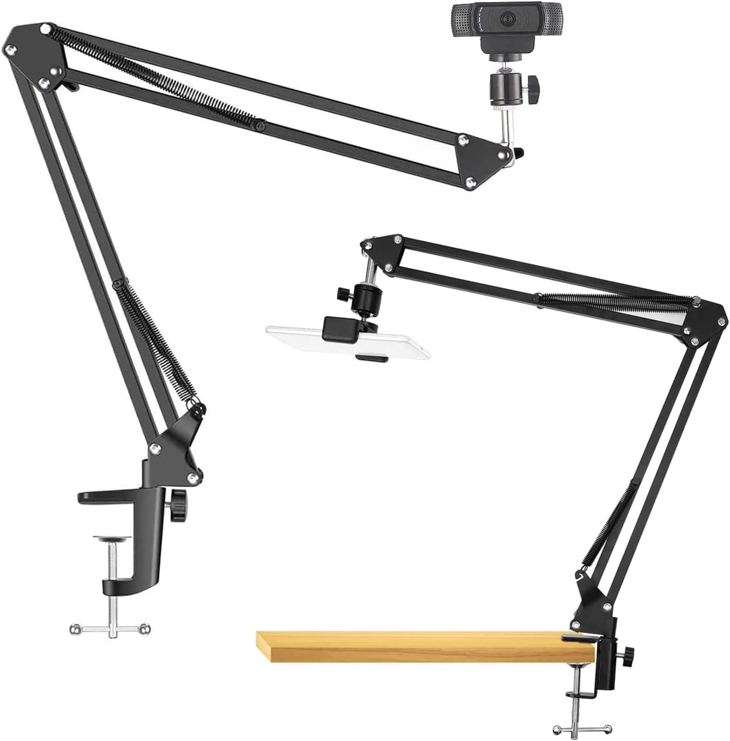 Overhead Video Stand Phone Holder, cam Stand, cam Clamp Mount